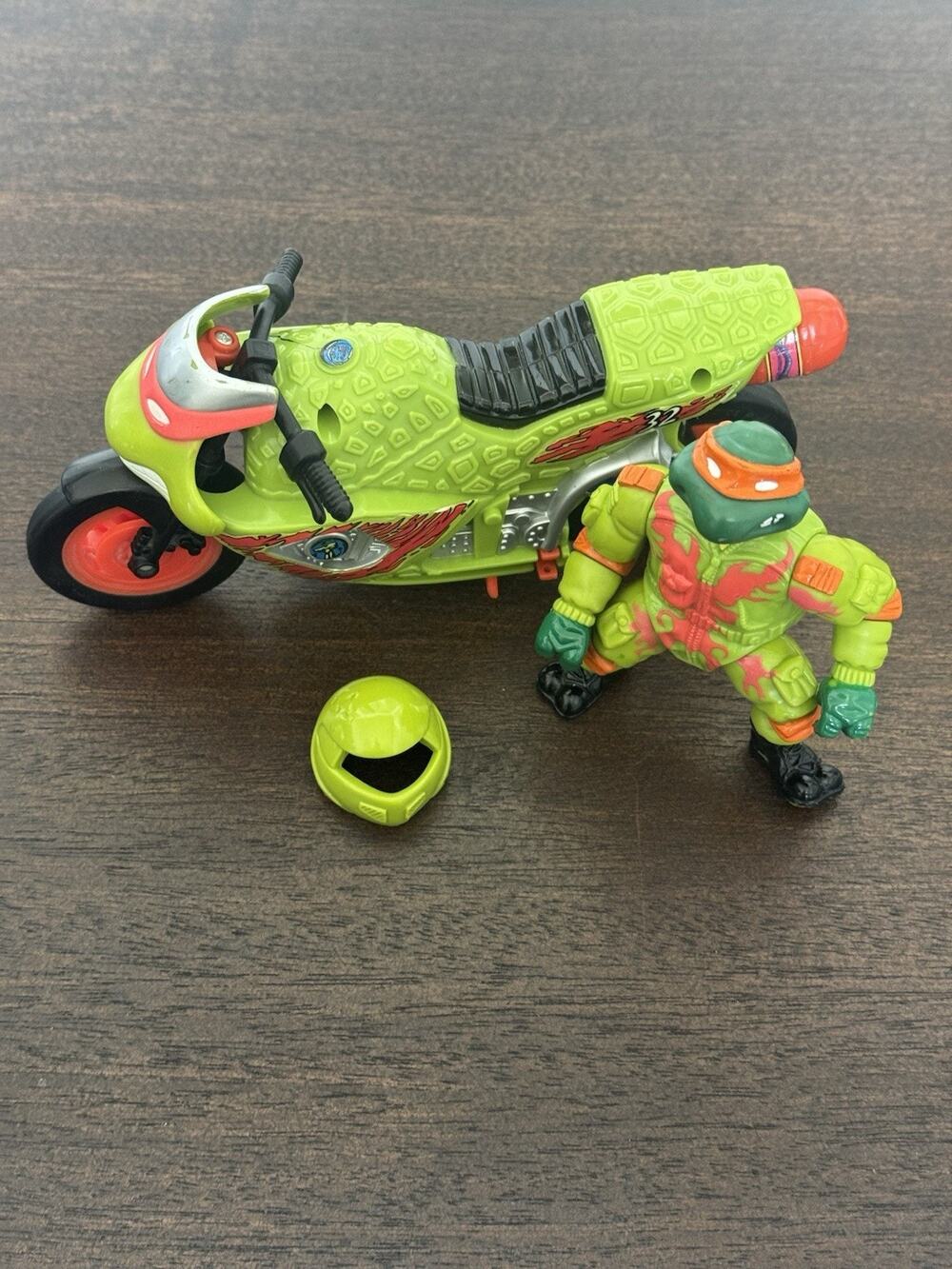 Teenage Mutant Ninja Turtles '94 Bodacious Bikers Road Racin Mike Kowabunga Bike